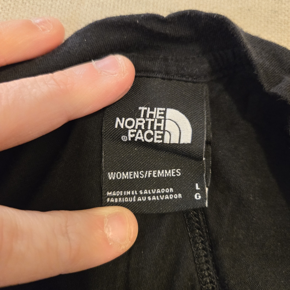 The North Face Women's Long Sleeve Shirt Black Size L - Picture 3 of 5